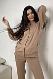 Спортивний костюм для вагітних та годуючих кольору какао S, фото 2