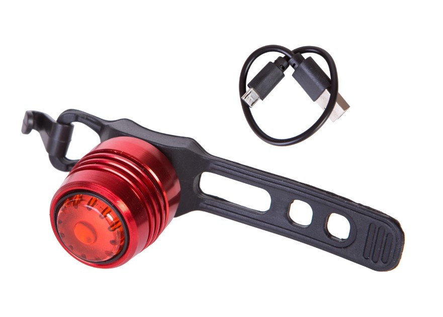 Мигалка BC-TL5398 червоне світло USB AL червоний корпус (L-022), фото 1