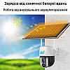 Автономна вулична 4G камера відеоспостереження поворотна PTZ із сонячною панеллю Nectronix VC3-G, V380 pro, фото 4