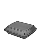 Ланч-бокс MB-3 чорний 3 секції 240x200x74мм 10шт, фото 2