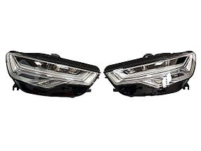 Передні фари ( Full Led LCI ) заміна до рестайлінг на Audi A6 C7 2011-2014 року