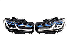 Передні фари ( Full Led стиль Laser ) на бмв 5 Series G30 / G31 2020-2023 року
