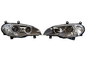 Передні фари Bi-Xenon No Adaptive ( без блоків ) на бмв X5 E70 2010-2013 року