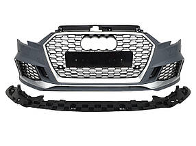 Передній бампер ( в стилі RS3 V3 ) на Audi A3 8V 2016-2020 року