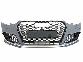 Передній бампер ( в стилі RS4 V1 ) на Audi A4 B9 2015-2019 року