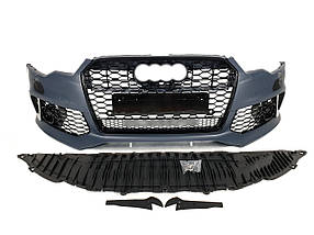 Передній бампер ( в стилі RS6 Quattro ) на Audi A6 C7 2011-2014 року