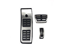 Накладки на педалі АКПП на Audi A4 B8 2007-2011 року