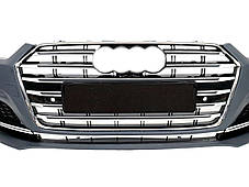 Передній бампер ( в стилі S5 ) V2 на Audi A5 B9 2016-2020 року, фото 3