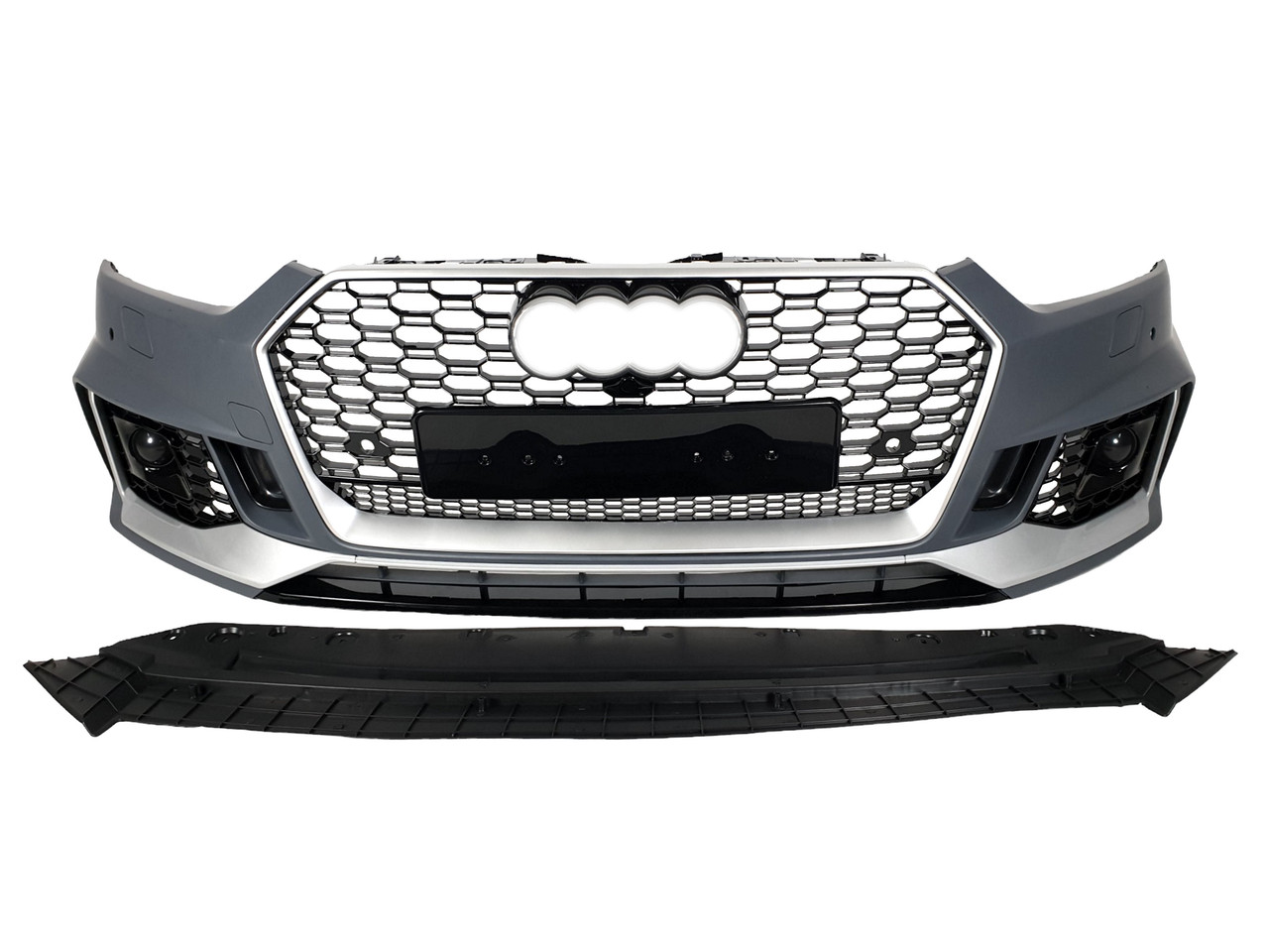 Передній бампер ( стиль RS5 ) V4 на Audi A5 B9 2016-2020 року