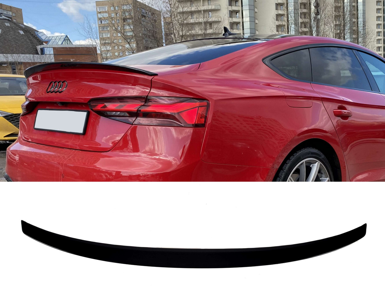 Спойлер  на Audi A5 B9 2016-2020 року