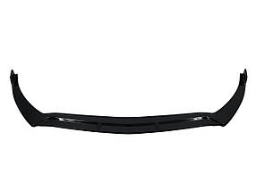 Губа ( переднього бампера ) Full Black на мерседес CLA-клас C118 2019-2022 року