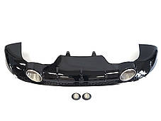 Дифузор ( заднього бампера ) Black Silver / Chrome Pipe ( в стилі RSQ5 ) на Audi Q5 8R 2012-2016 року, фото 2