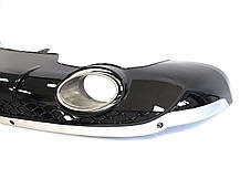 Дифузор ( заднього бампера ) Black Silver / Chrome Pipe ( в стилі RSQ5 ) на Audi Q5 8R 2012-2016 року, фото 5