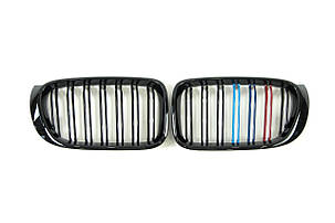 Решітка радіатора M-color ( Подвійні M-Look ) на бмв X3 F25 2014-2017 року, фото 1