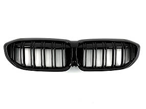 Ніздрі Чорний глянець ( Подвійні M-Look ) на бмв 3 Series G20 / G21 2018-2022 року