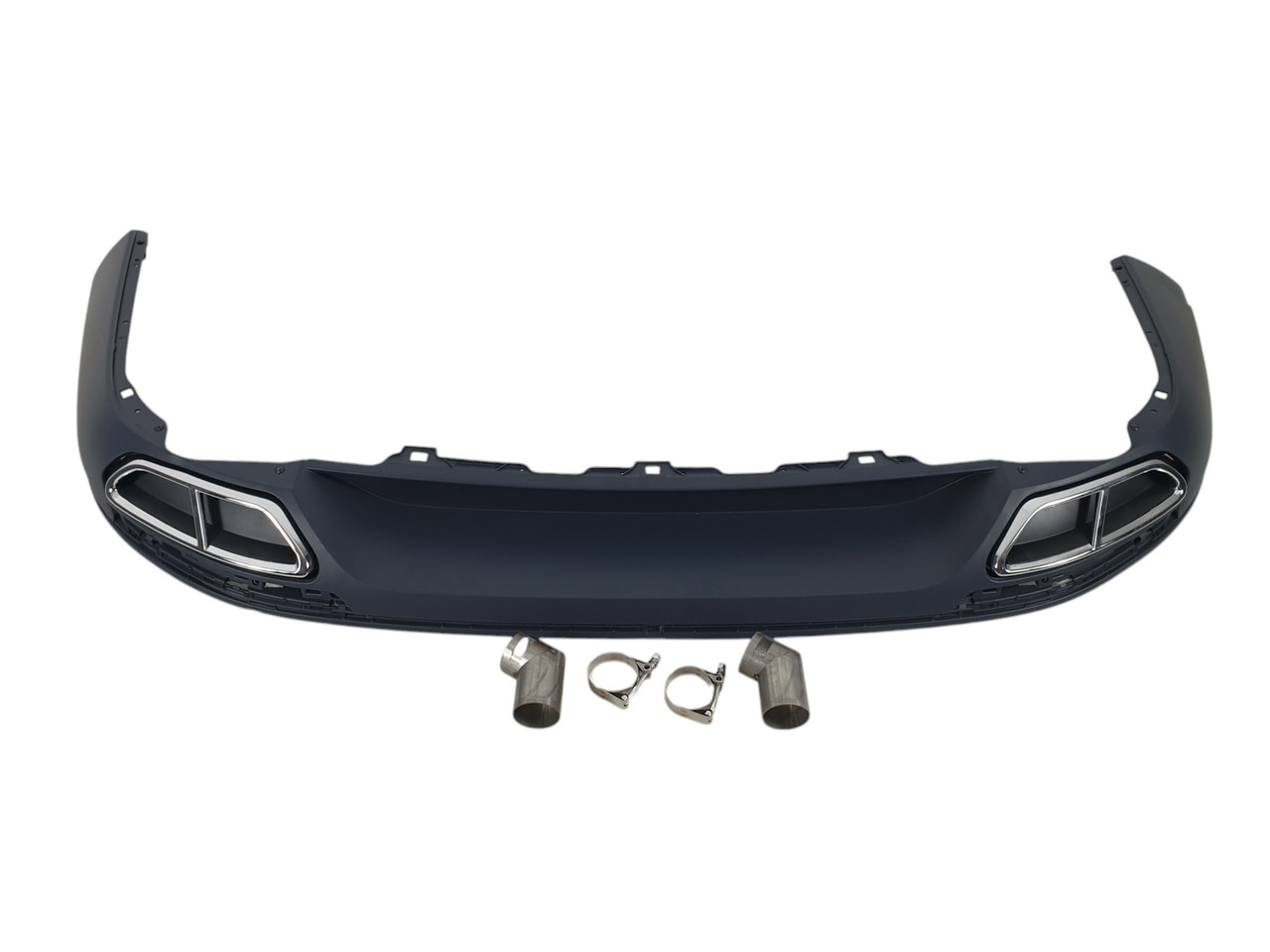 Дифузор ( заднього бампера ) ( дизайн R-Line ) на Volkswagen Passat B8 2019-2023 року