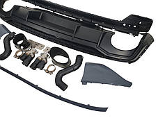 Дифузор ( заднього бампера ) ( стиль RS ) на Audi Q3 83A 2018-2023 року, фото 3