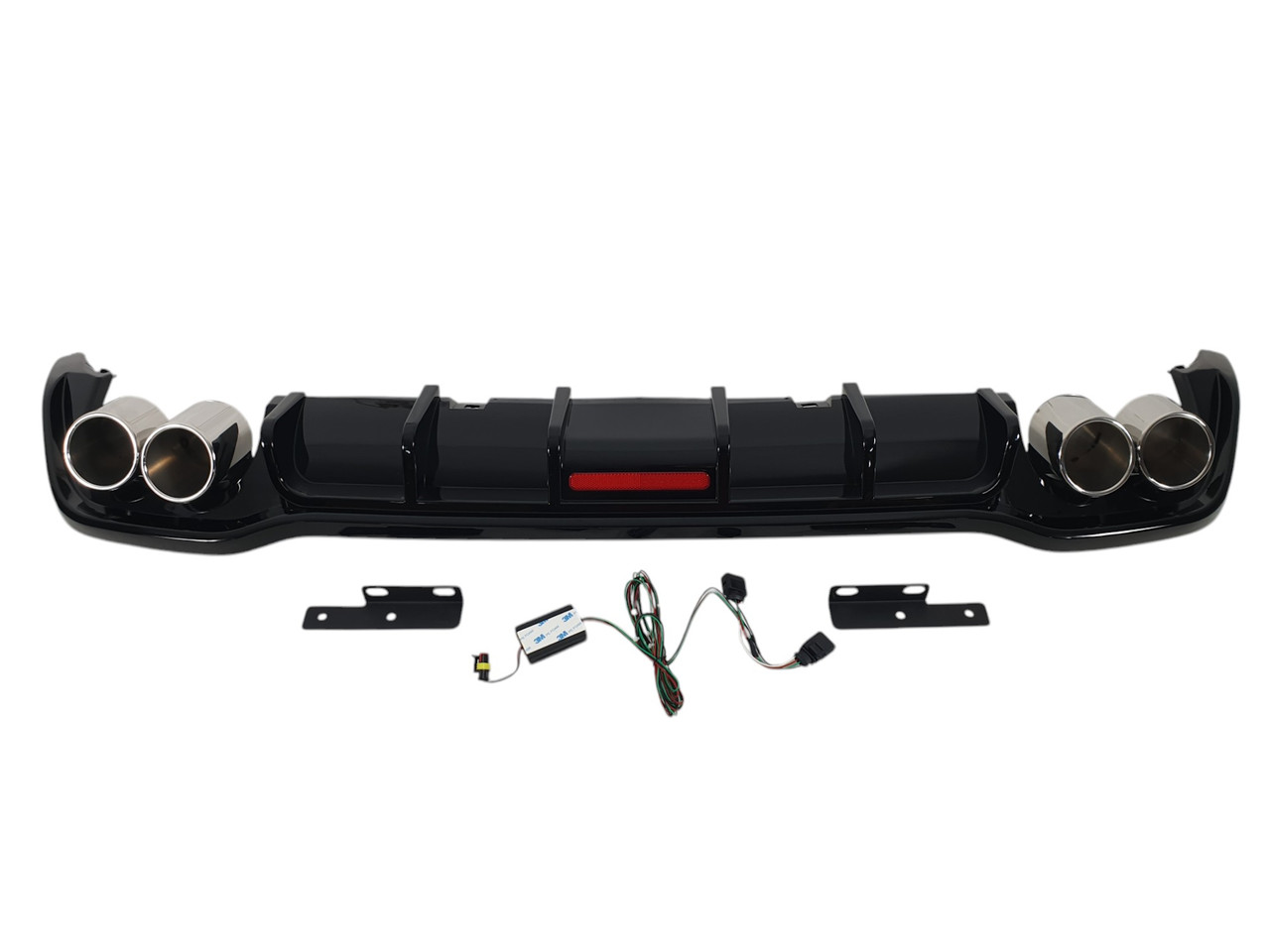 Дифузор ( заднього бампера ) 00-00 на Volkswagen Golf VIII 2020-2024 року