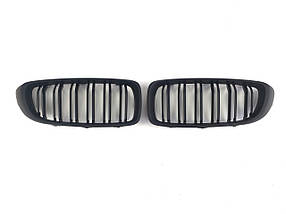 Ніздрі Чорний мат ( Подвійні M-Look ) на бмв 4 Series F32 / F33 2013-2020 року