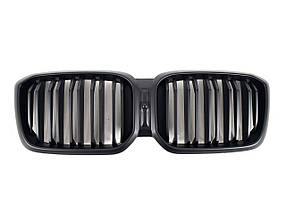 Решітка радіатора Чорний мат ( Подвійні M-Look ) на бмв X3 G01 2022-2024 року