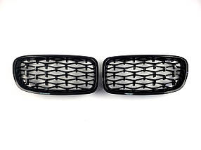 Решітка радіатора Diamond All Black на бмв 3 Series F30 / F31 2011-2018 року