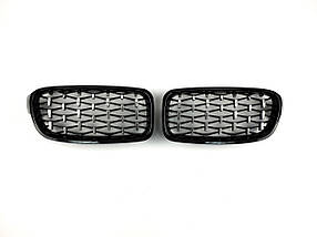 Решітка радіатора Diamond Silver на бмв 3 Series F30 / F31 2011-2018 року