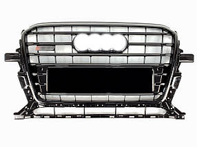 Решітка радіатора Full Black ( в стилі SQ5 ) на Audi Q5 8R 2012-2016 року
