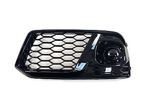 Решітки в бампер Full Black ( в стилі RSQ5 ) на Audi Q5 80A 2016-2020 року, фото 3