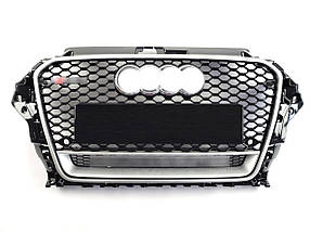 Решітка радіатора Black Silver ( в стилі RS3 ) на Audi A3 8V 2012-2016 року