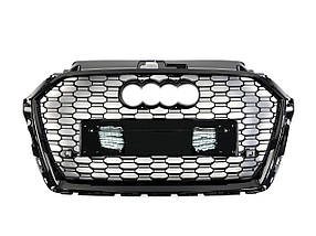 Решітка радіатора Full Black ( в стилі RS3 ) на Audi A3 8V 2016-2020 року