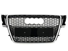 Решітка радіатора Black Silver ( в стилі RS5 ) на Audi A5 8T 2007-2011 року