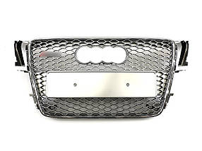 Решітка радіатора Silver Chrome ( в стилі RS5 ) на Audi A5 8T 2007-2011 року