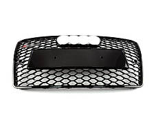 Решітка радіатора Full Black ( в стилі RS7 ) на Audi A7 4G 2010-2014 року, фото 2