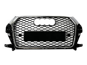 Решітка радіатора Chrome Black ( в стилі RSQ3 ) на Audi Q3 8U 2014-2018 року