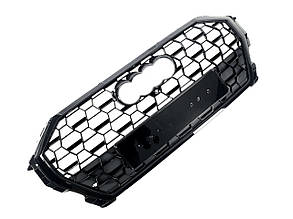 Решітка радіатора Full Black ( в стилі RSQ3 ) на Audi Q3 83A 2018-2023 року, фото 2