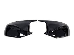 Накладки на дзеркала Чорний глянець ( M - Look ) V1 ( 10-13 ) на бмв 5 Series F10 / F11 2010-2017 року