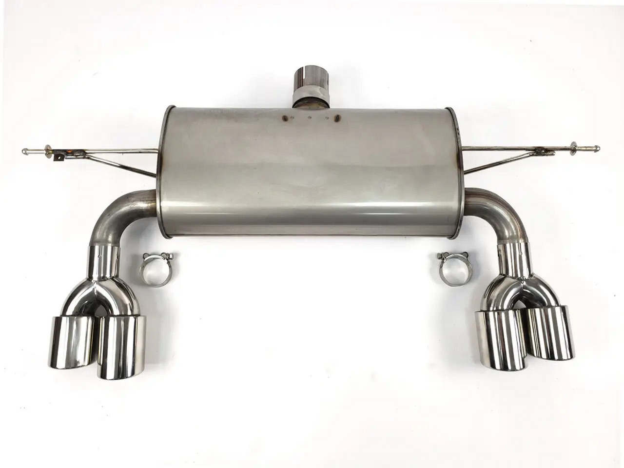 Тюнінг вихлопу ( X5M F85 ) з насадками на бмв X5 F15 2013-2018 року