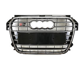 Решітка радіатора Chrome Black ( в стилі S1 ) на Audi A1 8X 2010-2014 року