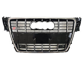 Решітка радіатора Chrome Black ( в стилі S4 ) на Audi A4 B8 2007-2011 року