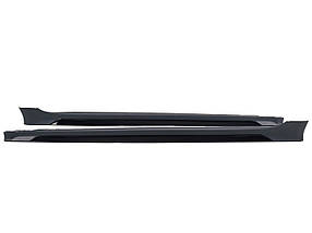 Накладки на пороги ( стиль RS5 ) 4D на Audi A5 B9 2020-2023 року