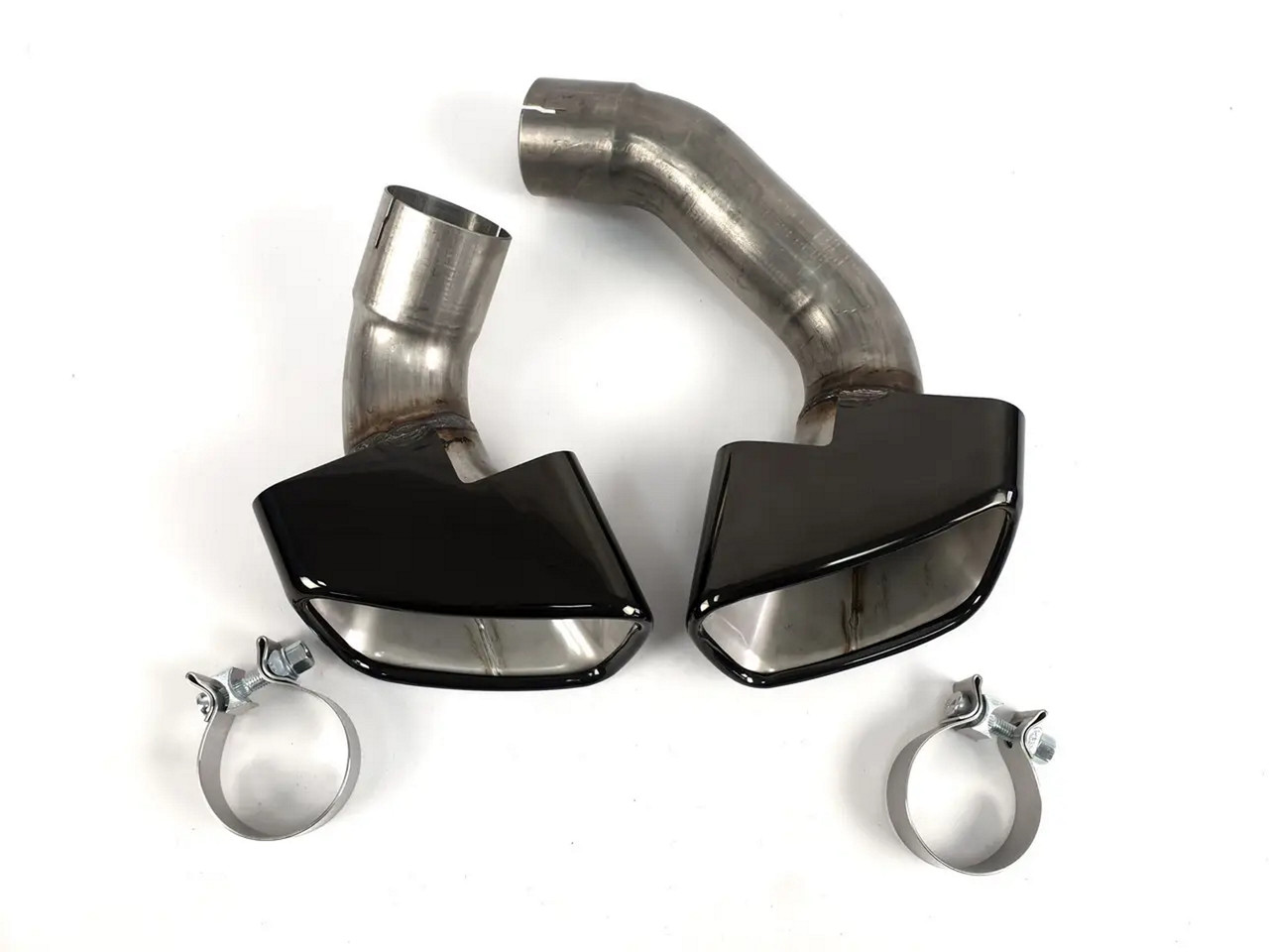 Насадки на вихлоп Full Black ( Sport бампер ) на бмв X5 F15 2013-2018 року