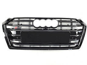Решітка радіатора Full Black ( в стилі S5 ) на Audi A5 B9 2016-2020 року