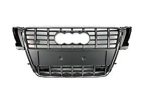 Решітка радіатора Silver Chrome ( в стилі S5 ) на Audi A5 8T 2007-2011 року