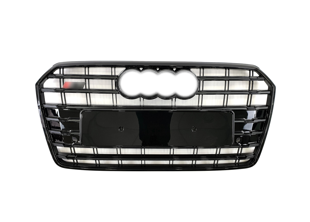 Решітка радіатора Full Black ( в стилі S7 ) на Audi A7 4G 2014-2017 року