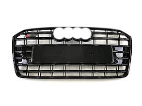 Решітка радіатора Full Black ( в стилі S7 ) на Audi A7 4G 2014-2017 року, фото 2