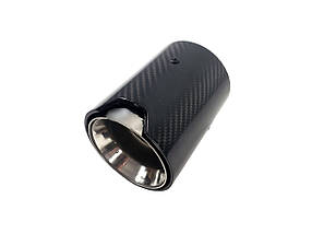 Насадки на вихлоп Carbon 63mm To 102mm ( гравіровка М ) на бмв 1 Series F20 / F21 2011-2015 року