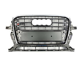 Решітка радіатора Silver Chrome ( в стилі SQ ) на Audi Q5 8R 2012-2016 року