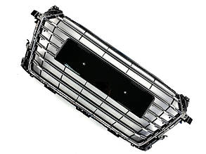 Решітка радіатора Chrome Black ( в стилі TTS ) на Audi TT 8S 2014-2018 року, фото 3