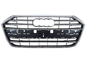 Решітка радіатора Chrome Black A8 D5 2017-2021 года на Audi A8 D5 2017-2021 року