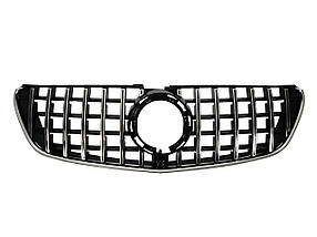 Решітка радіатора ( GT Chrome Black ) AMG на мерседес V-клас W447 2019-2023 року